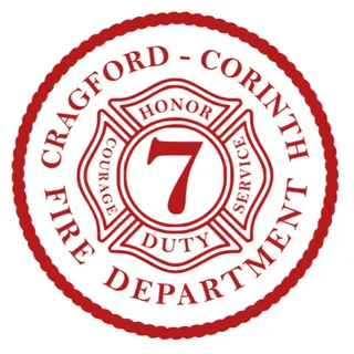 Cragford-Corinth Volunteer Fire Department logo