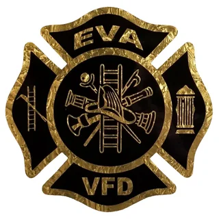 Eva Volunteer Fire Department logo