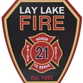 Lay Lake Volunteer Fire Department logo