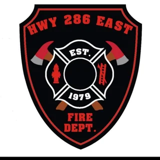 Two Eighty-Six East Fire Department logo
