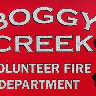 Boggy Creek Volunteer Fire Department logo