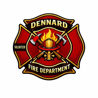 Dennard Fire Department logo