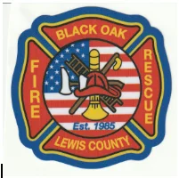 Black Oak Fire Department logo