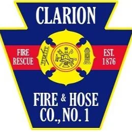 Clarion Fire and Hose Company No. 1 logo