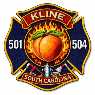 Kline Volunteer Fire Department logo