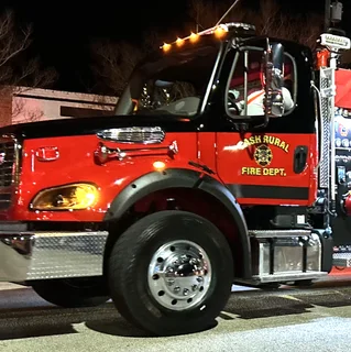 Cash Rural Fire Department logo